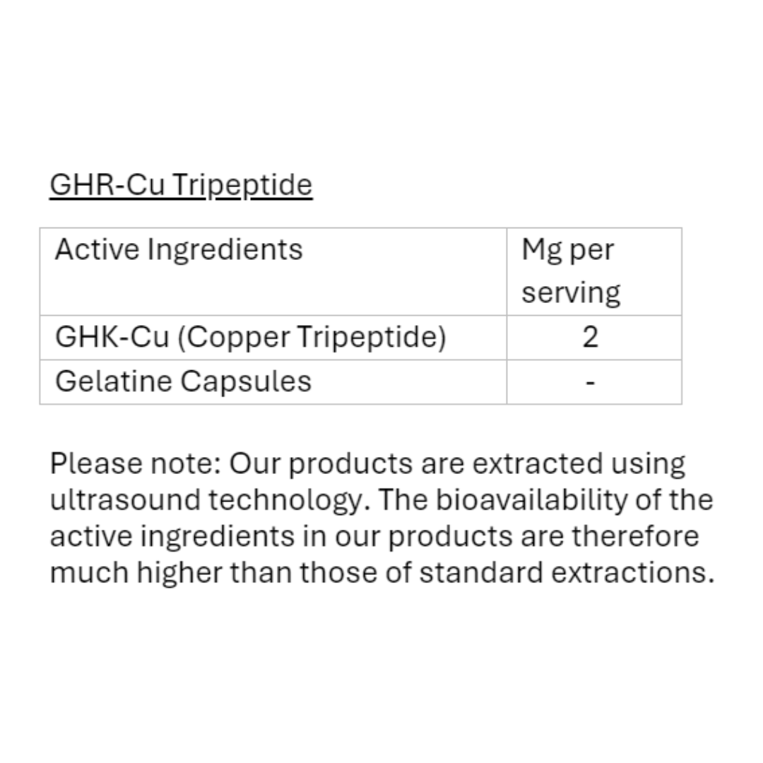 GHK-Cu Peptide - Copper Tripeptide (Powder Form)