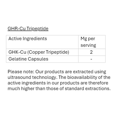 GHK-Cu Peptide - Copper Tripeptide (Powder Form)