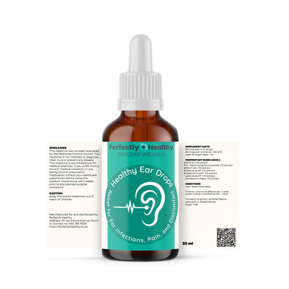 Healthy Ear Drops - Relief for Ear Infections, Pain, and Discomfort