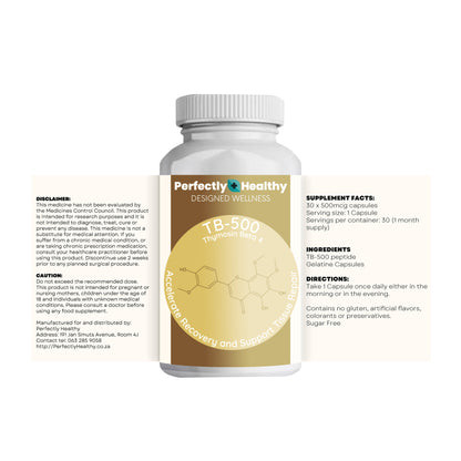 TB500 (Thymosin Beta 4)  - Accelerate Recovery and Support Tissue Repair